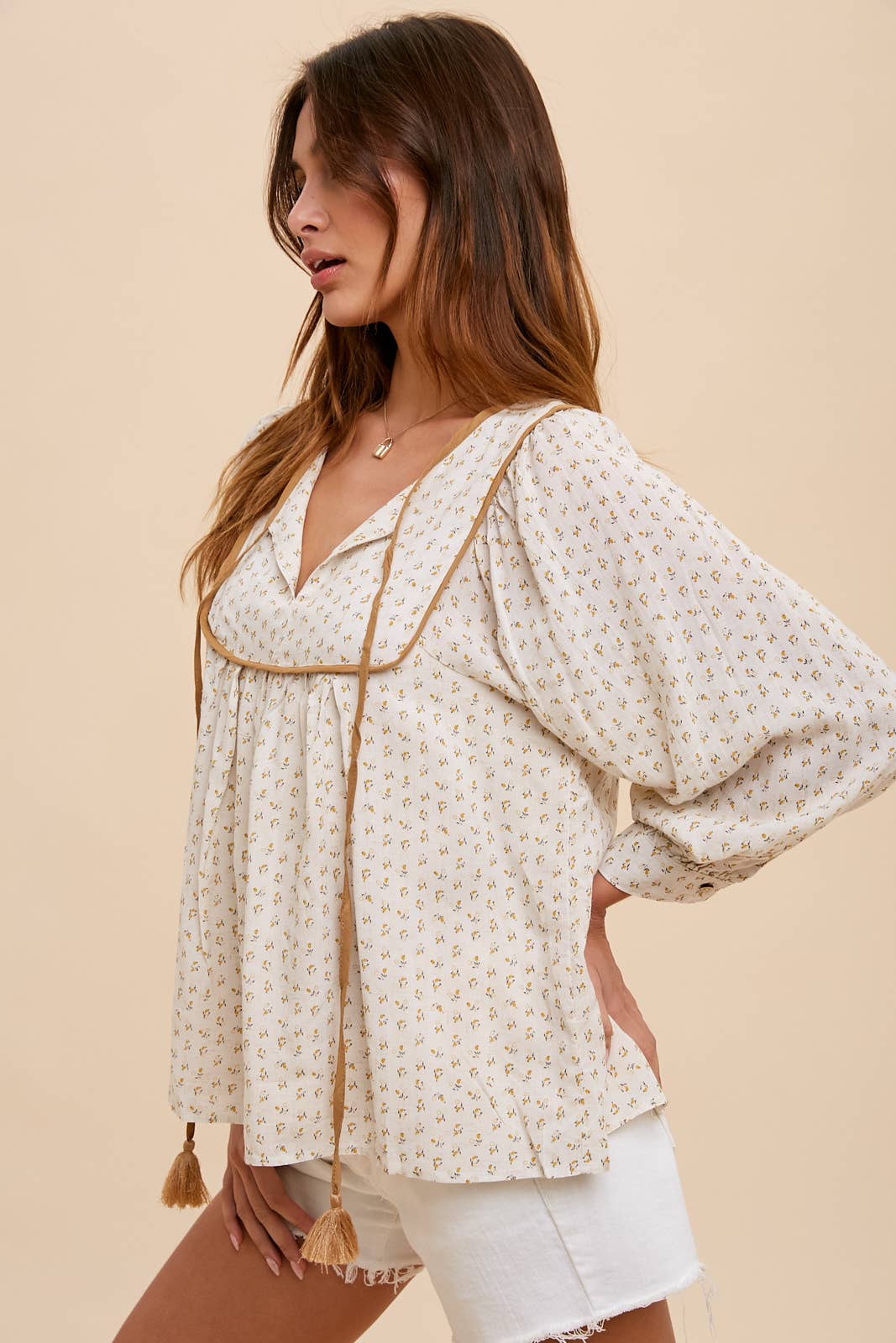 Lasso and Linen Top