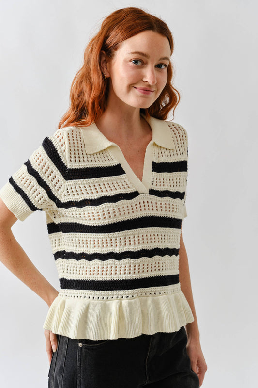 Florence Crochet Top