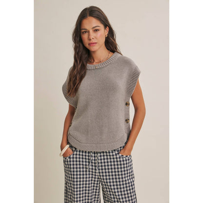 Gingham Barrel Pants