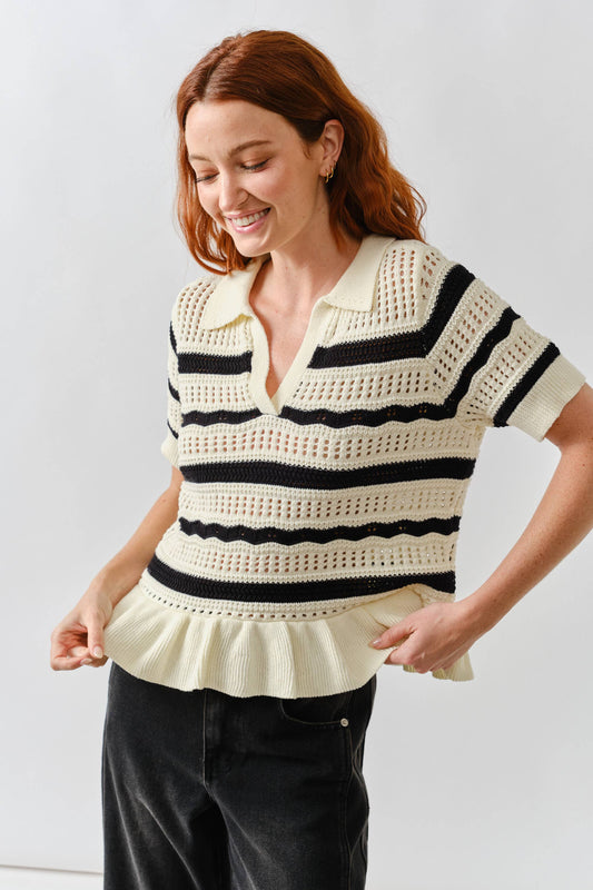 Florence Crochet Top