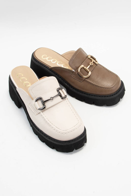 Lynn Chunky Mules