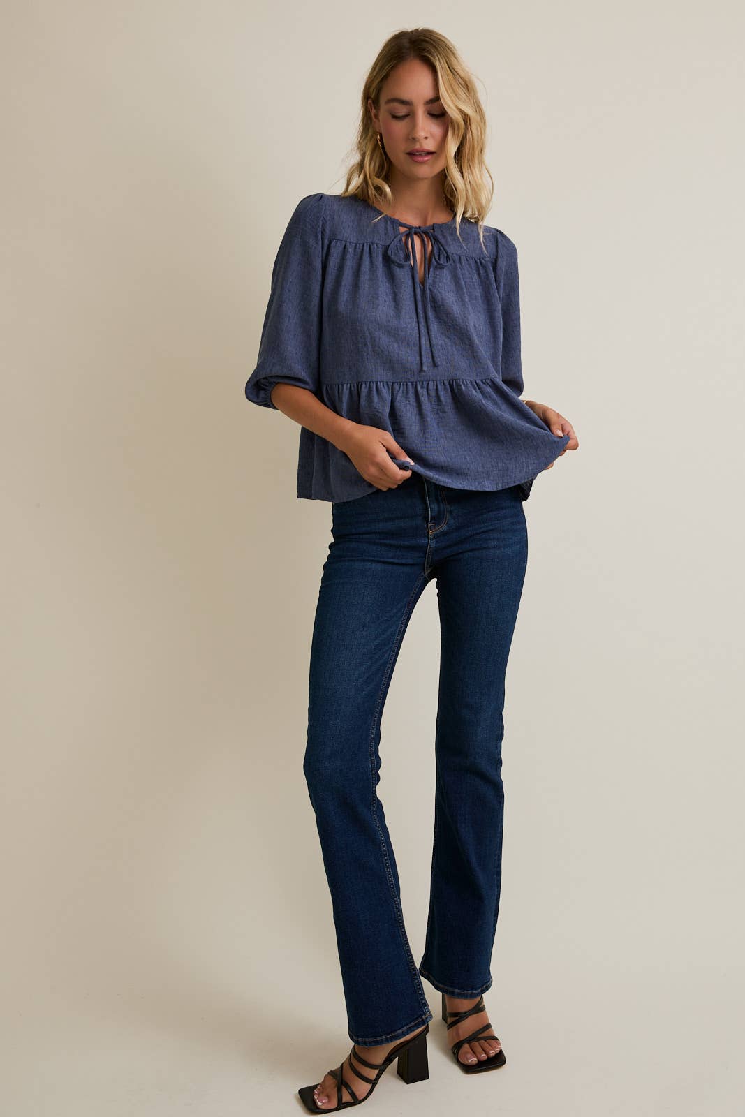 Indigo Hour Top
