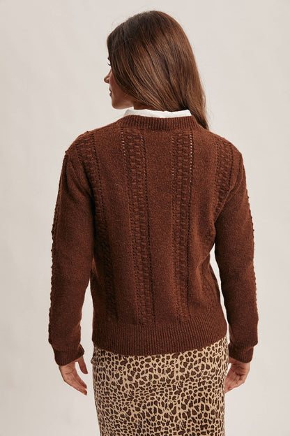 Chestnut sweater