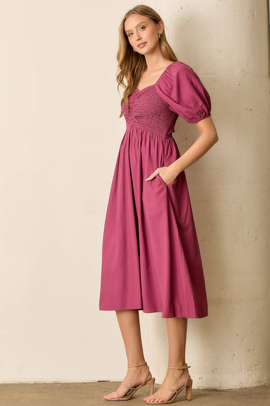 Berry Good Mood Dress