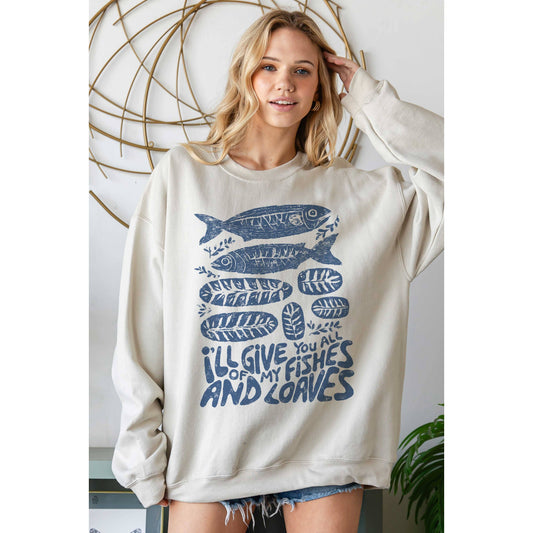 Fishes and Loaves Crewneck