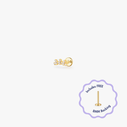 Mini Crown Flat Back (Single)