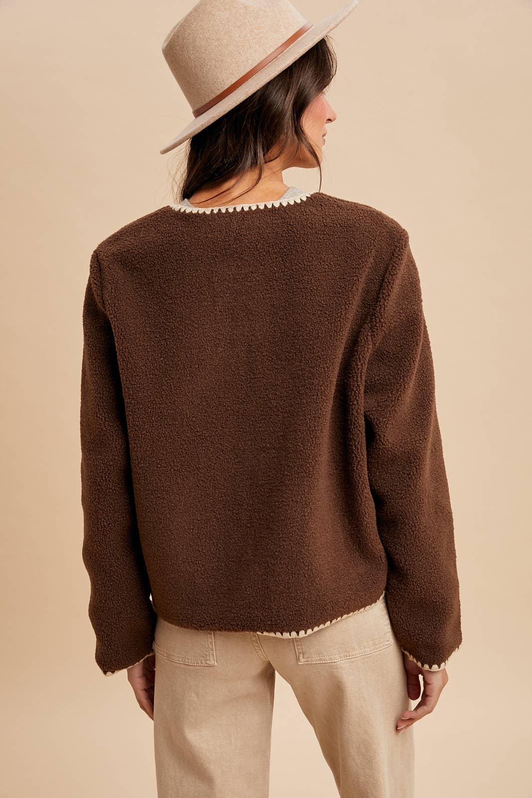 Talia Teddy Cardigan