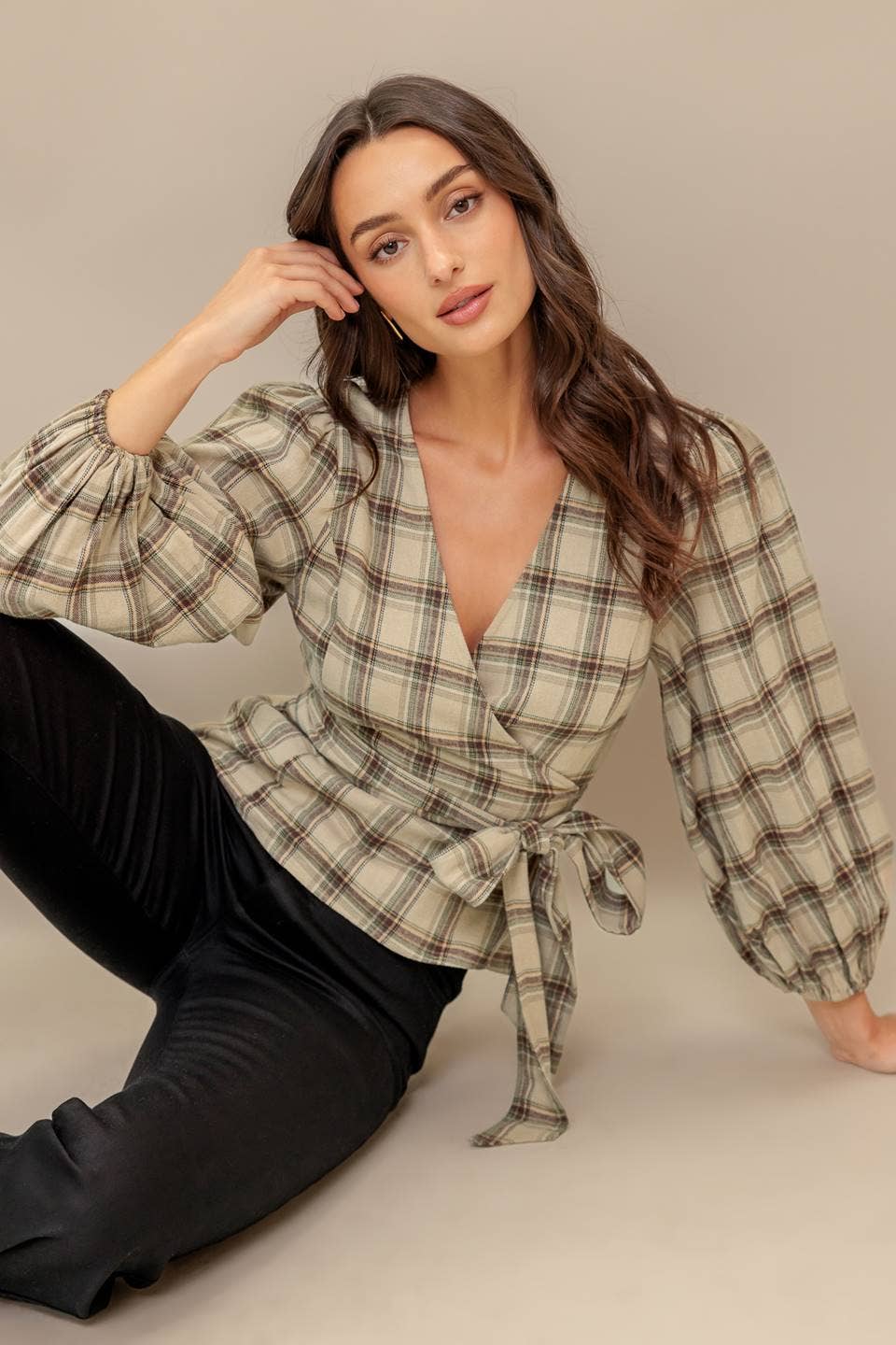 Heritage Wrap Top