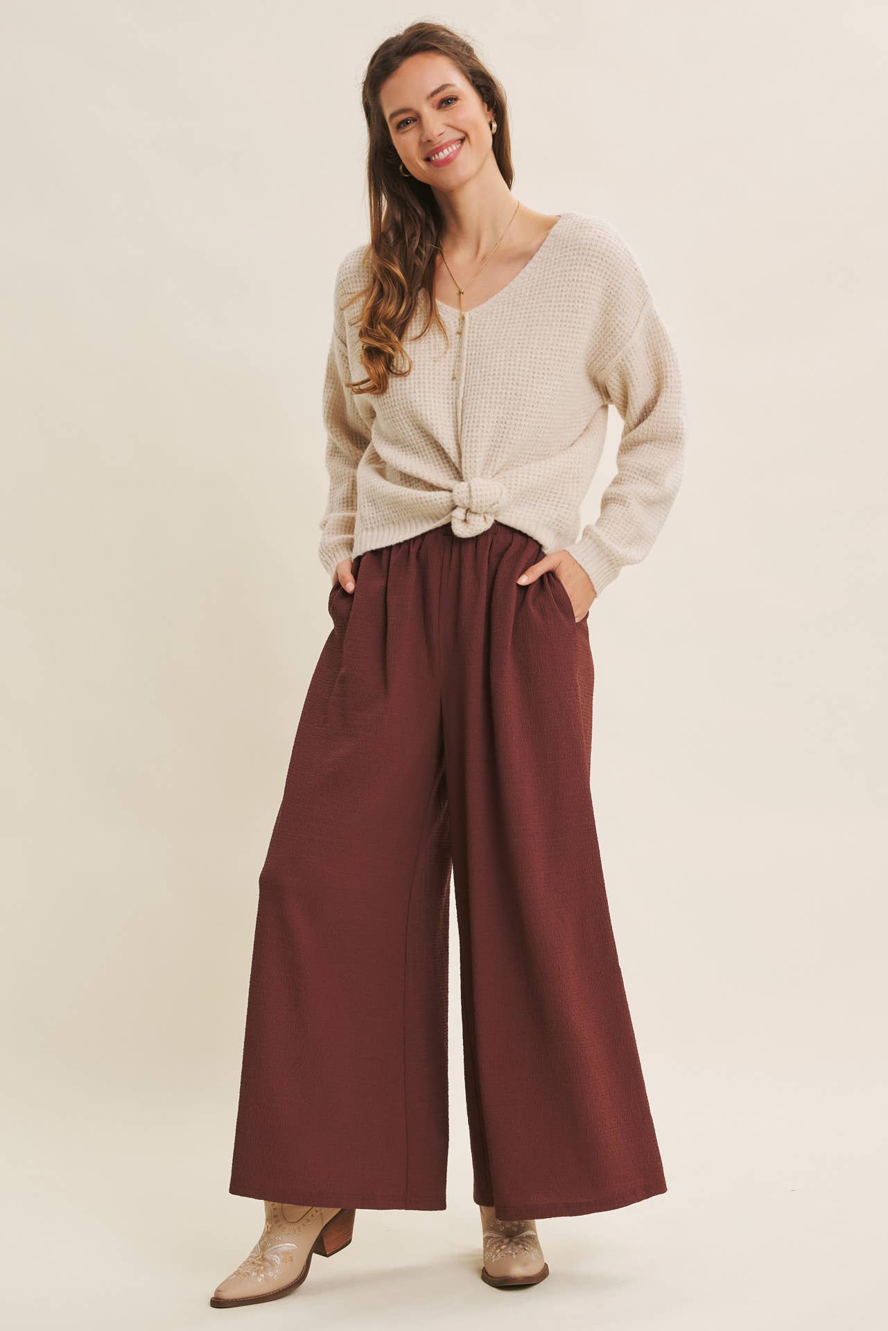 Crisp Evening Pants
