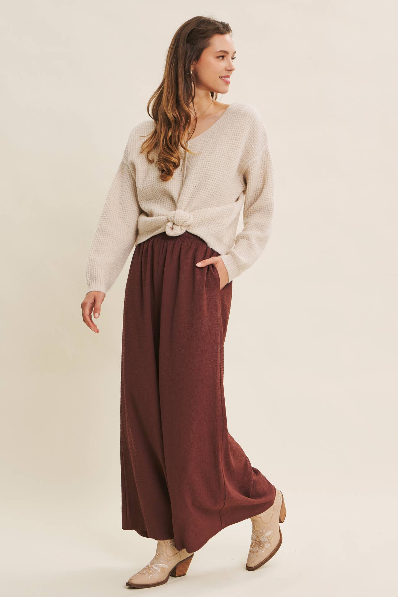 Crisp Evening Pants