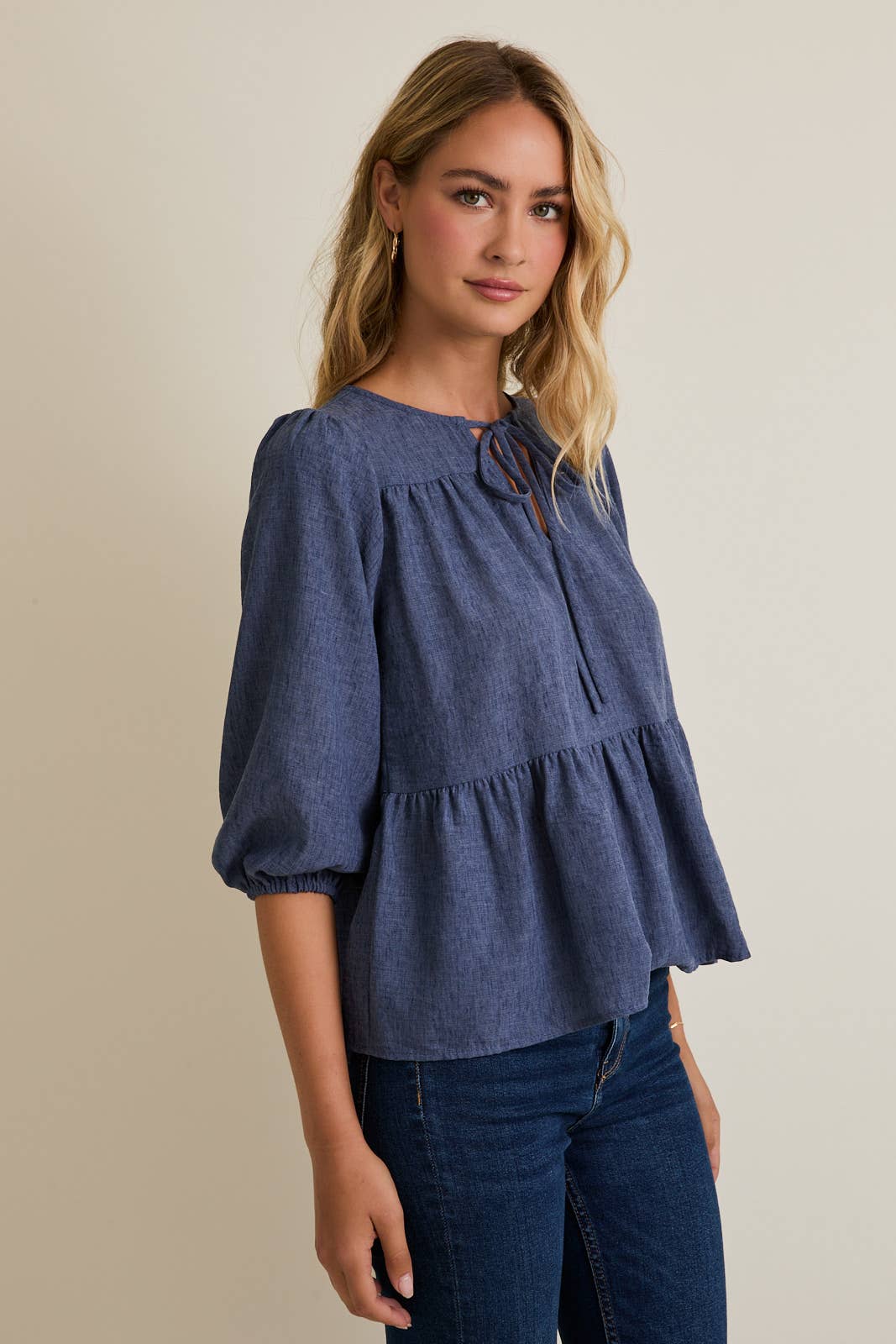 Indigo Hour Top
