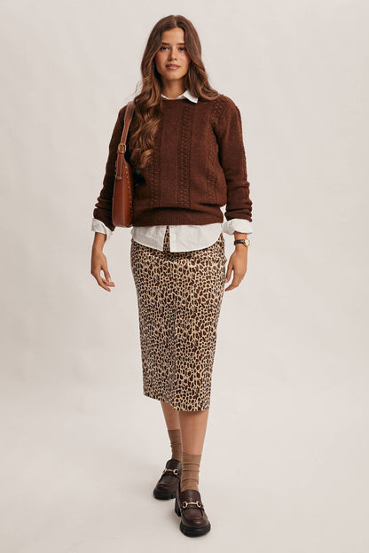 Chestnut sweater