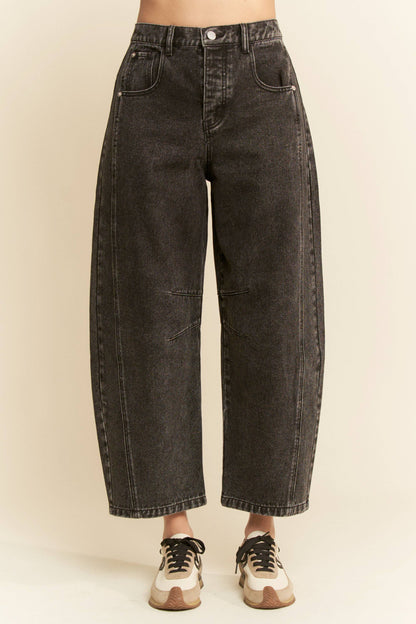 Emily Barrel Jean