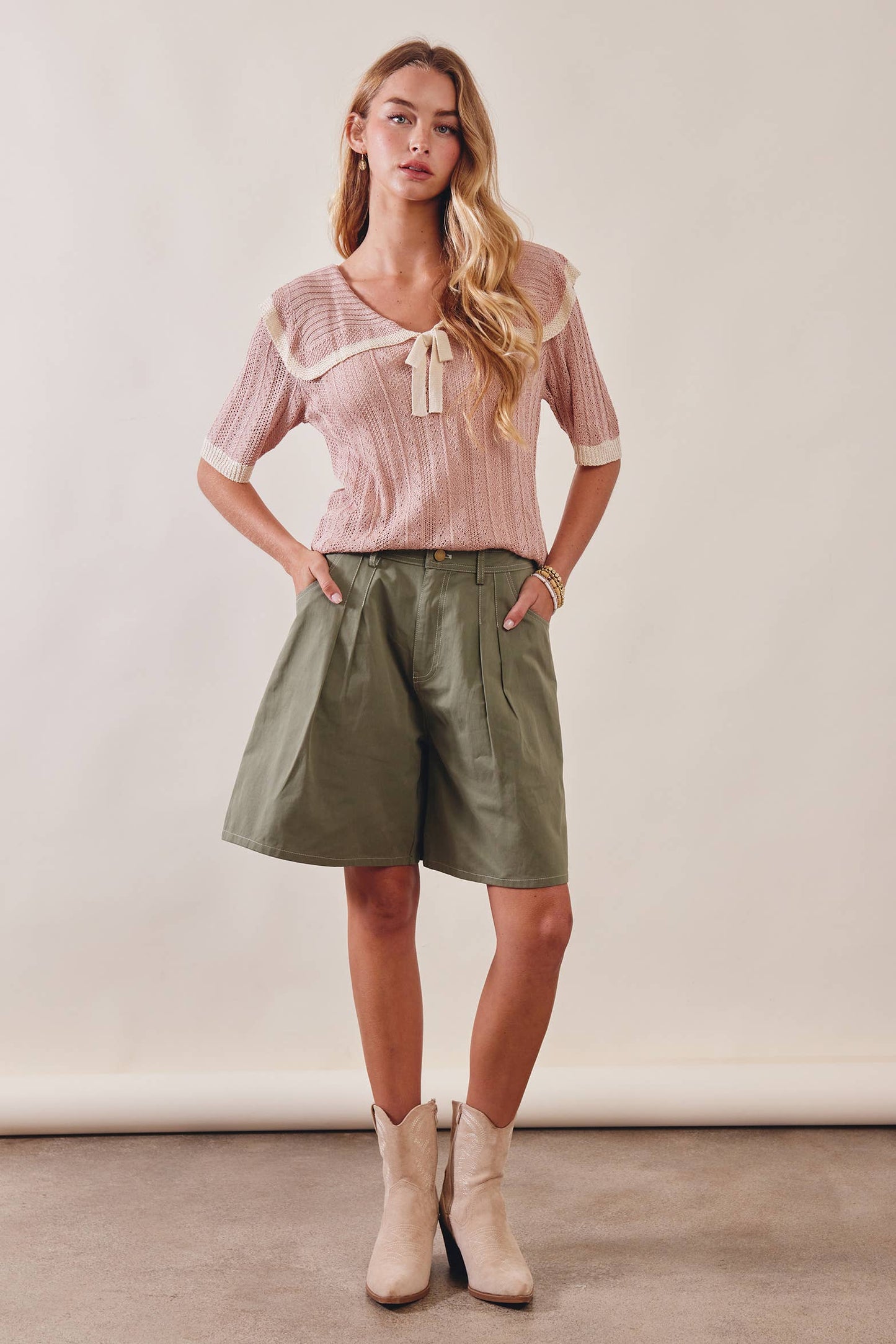 Skipper Knit Top
