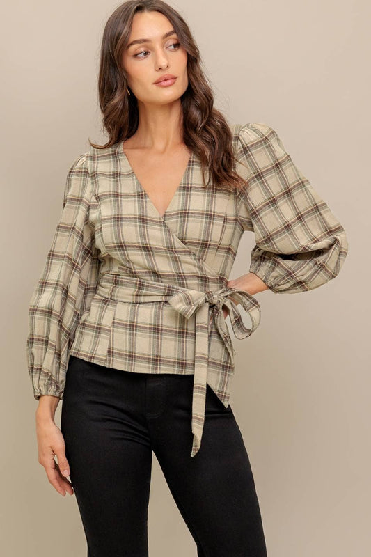 Heritage Wrap Top