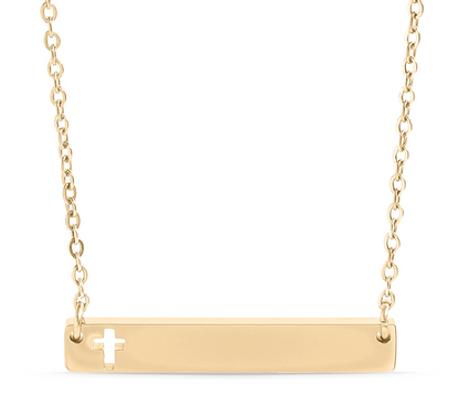 Cross Bar Necklace