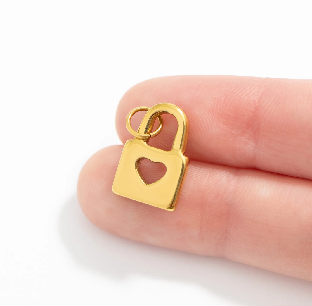 Lock your Heart Charm