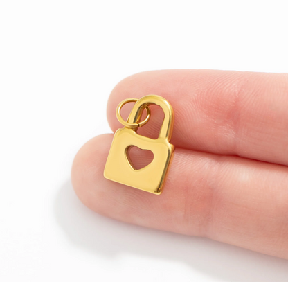 Lock your Heart Charm