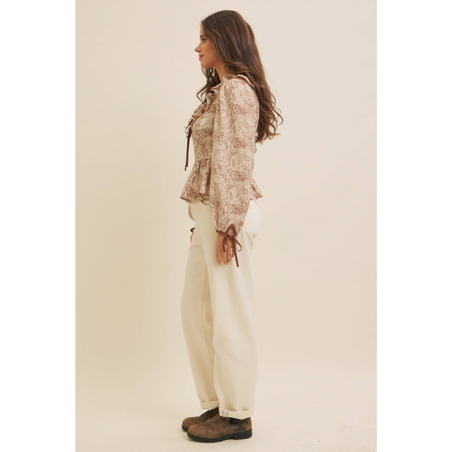 Toile & Truffle Top