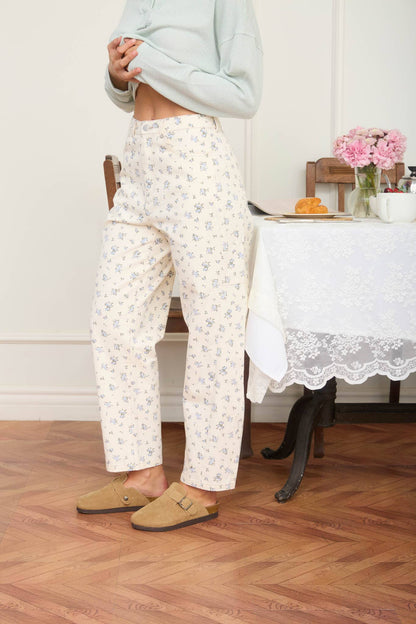 Blue Blossom Jeans