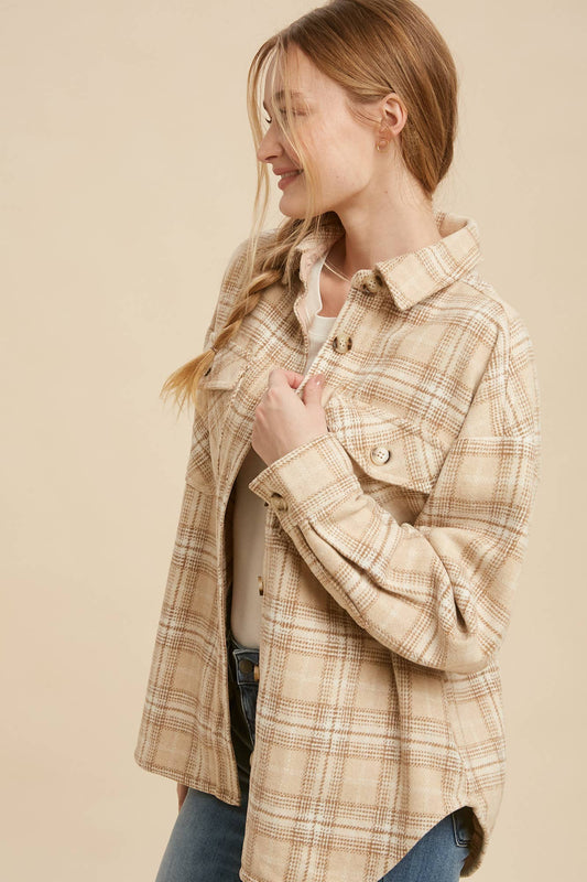 Plaid About You Shacket