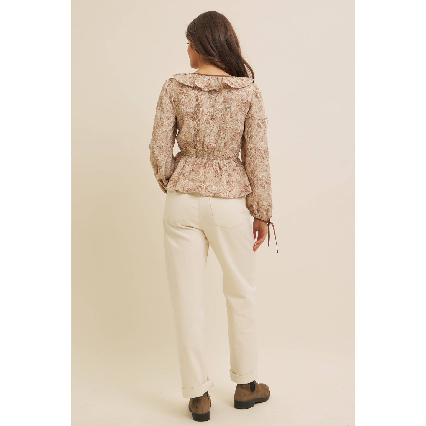 Toile & Truffle Top