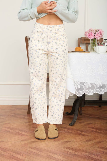 Blue Blossom Jeans