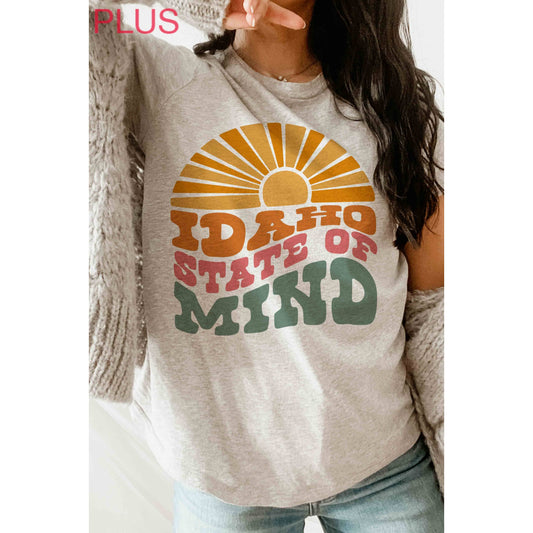 Idaho State of Mind Tee- Plus