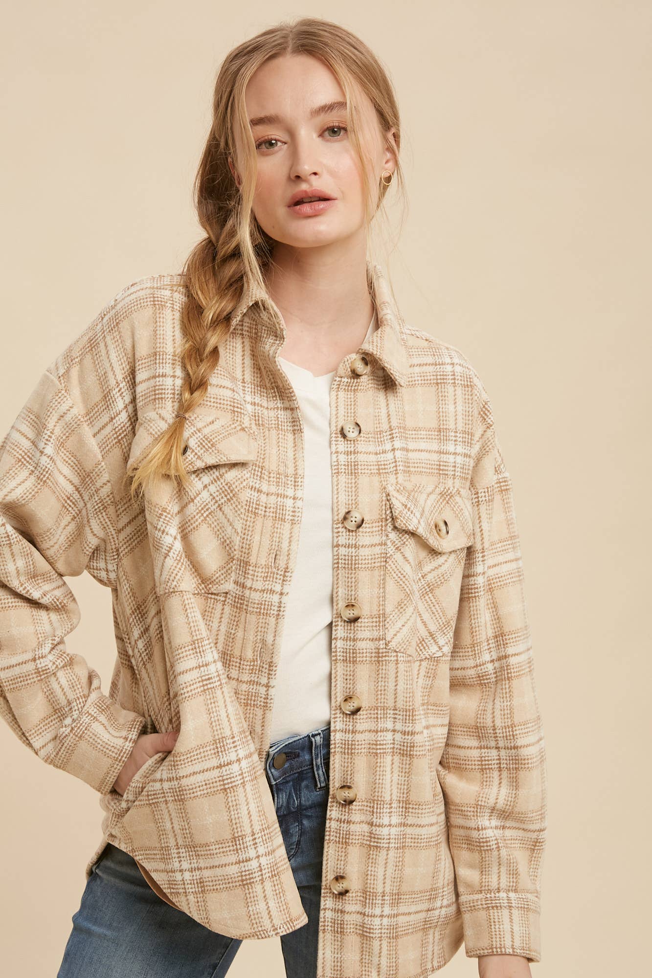 Plaid About You Shacket
