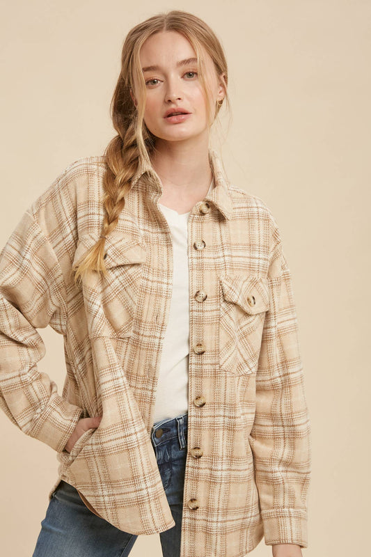 Plaid About You Shacket