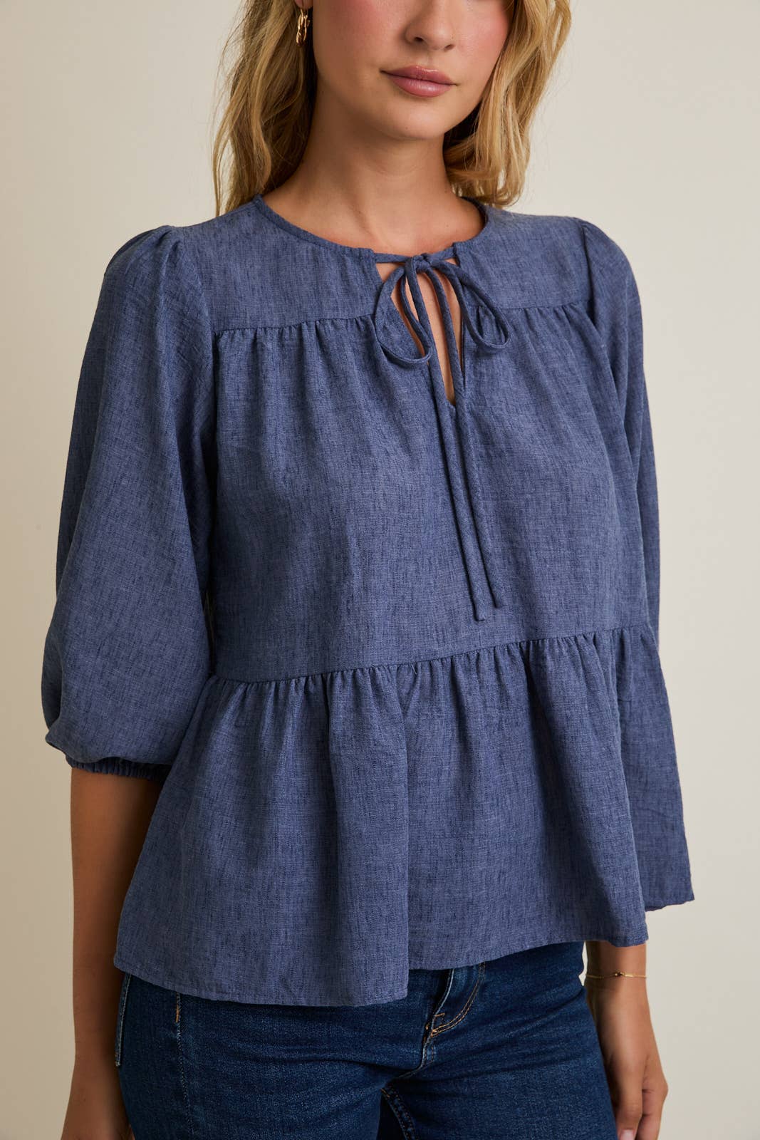 Indigo Hour Top