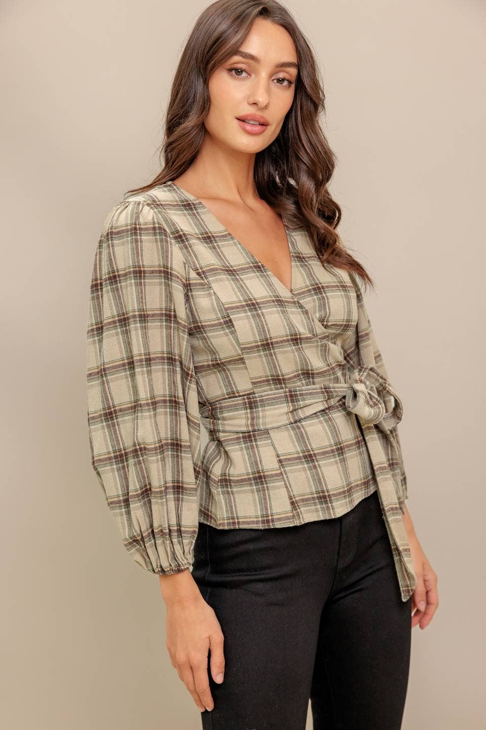 Heritage Wrap Top