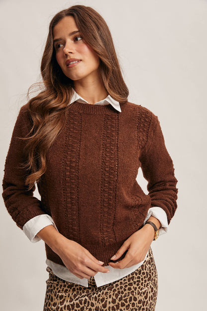 Chestnut sweater