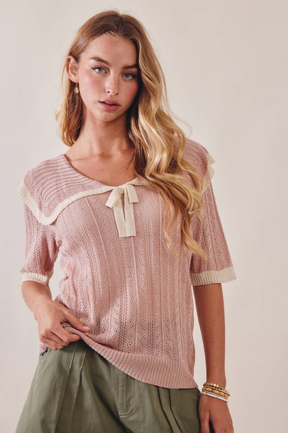 Skipper Knit Top