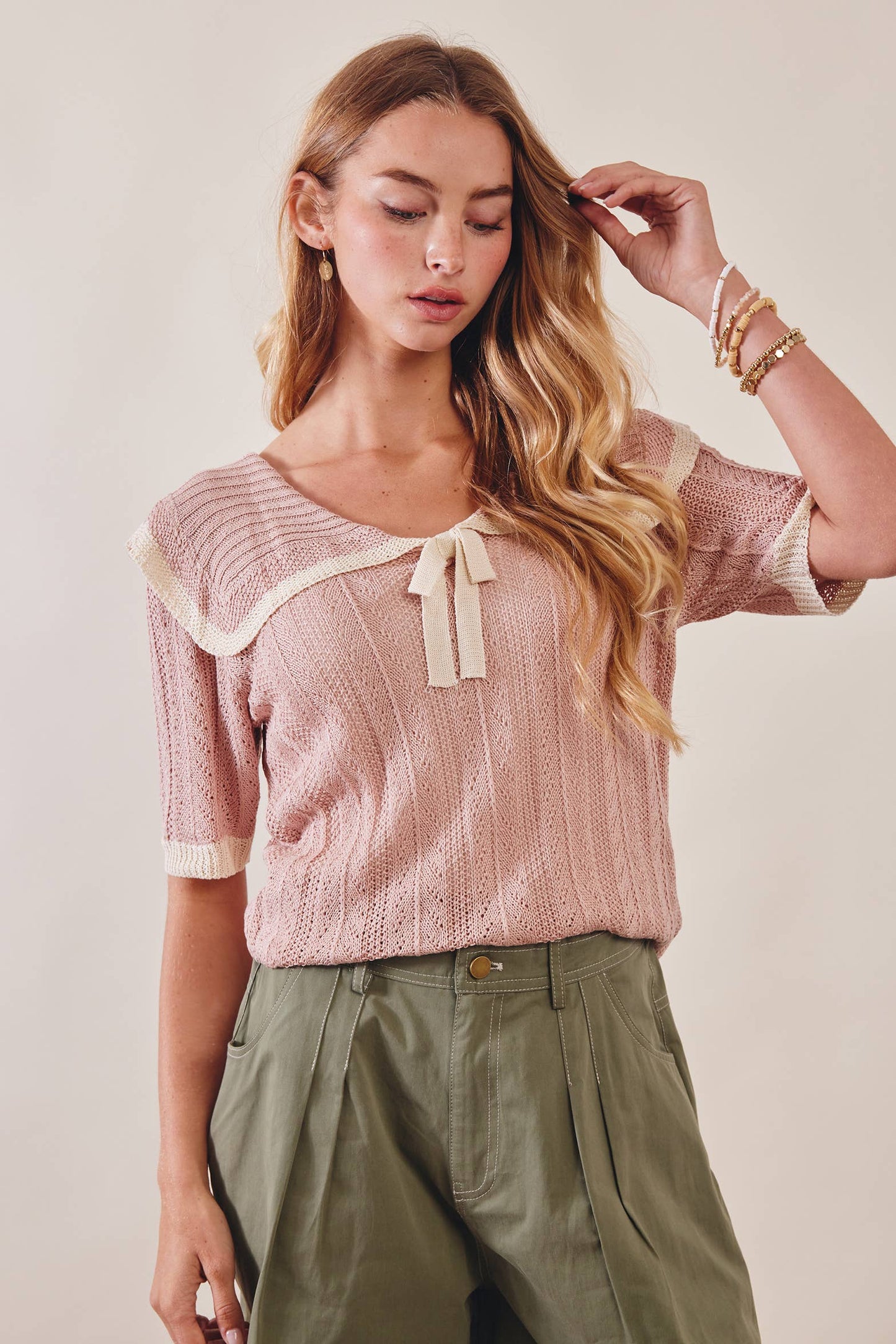 Skipper Knit Top