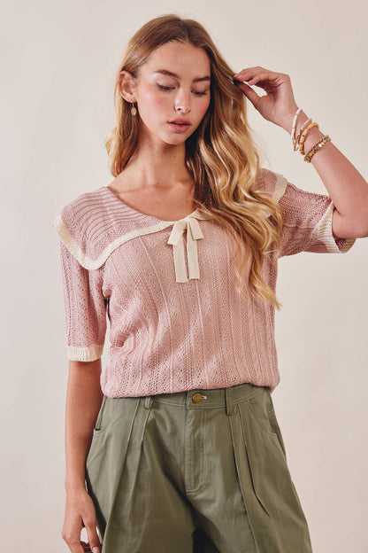 Skipper Knit Top