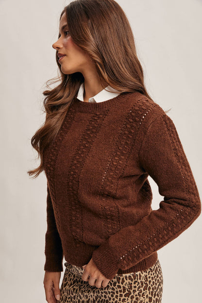 Chestnut sweater