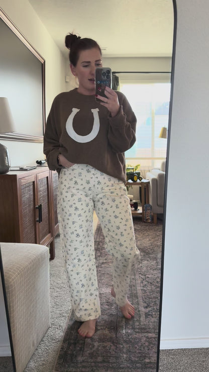 Blue Blossom Jeans